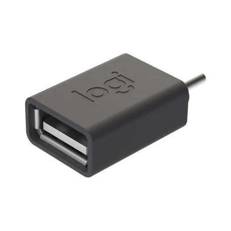 Logitech - USB adapter - USB-C (M) to USB (F) - 0