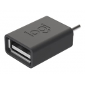 Logitech - USB adapter - USB-C (M) to USB (F)