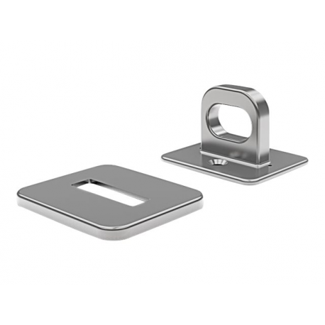 Compulocks Anchoring Point for Security Cable Locks - Security cable anchor - silver - for P/N: CL15, CL15C, CL37 - 2