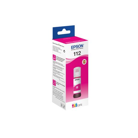 Epson EcoTank 112 - 70 ml - magenta - original - ink refill - for EcoTank L11160, L15150, L15160, L6460, L6490, L6550, L6570, L6580; EcoTank Pro L15180 - 1