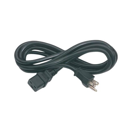 APC - Power cable - IEC 60320 C19 to NEMA 5-15 (M) - 2.4 m - black - for P/N: SMT2200I-AR, SMT2200R2I-AR, SMT3000I-AR, SMT3000R2I-AR, SMX3000HVTUS, SRT10RMXLIX806 - 2