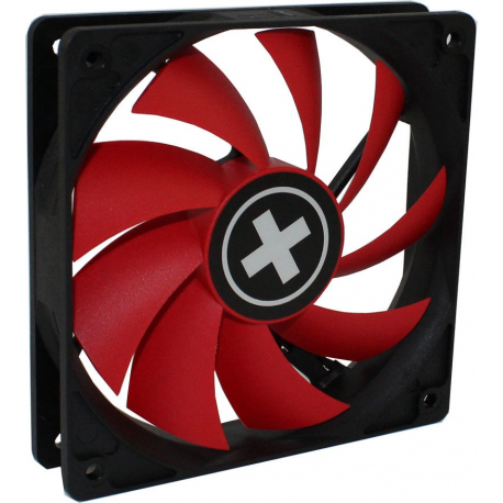 Xilence Performance C Series XPF120.R.PWM - Case fan - 120 mm - black, red - 3