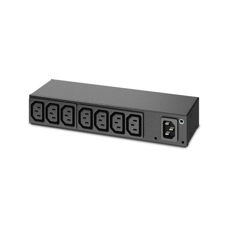 APC Basic Rack PDU AP6015A - Power distribution unit (rack-mountable) - AC 100 / 120 / 200 / 208 / 230 / 240 V - input: IEC 60320 C14 - output connectors: 8 (IEC 60320 C13) - 1U - black - for P / N: SMTL1000RMI2UC, SMX1000C, SMX1500RM2UC, SMX1500RM2UCNC, SMX750C, SMX750CNC - 2