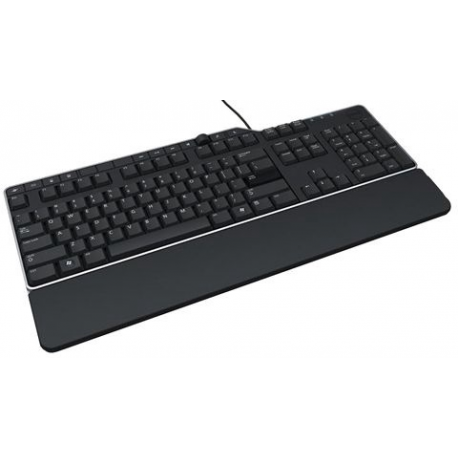 Dell KB522 Business Multimedia - Keyboard - USB - QWERTY - Russian - black - for Inspiron 17R 57XX, 17R 7720; Latitude D630; OptiPlex 50XX, 5250, 90XX; XPS One 27XX - 1
