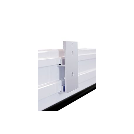 Elite Screens Saker Series - Projection screen - ceiling mountable, wall mountable - motorised - 110 V - 120" (305 cm) - 16:9 - MaxWhite FG - white - 4