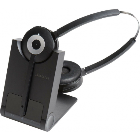 Jabra PRO 920 Duo - Headset - on-ear - convertible - DECT - wireless - 6