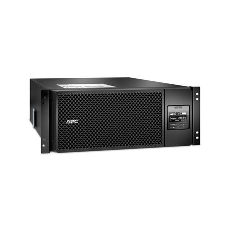 APC Smart-UPS SRT 6000VA RM - UPS (rack-mountable) - AC 230 V - 6000 Watt - 6000 VA - Ethernet 10 / 100, USB - output connectors: 13 - 4U - black - for P / N: AR3100W, AR3103SP, AR3105W, AR3106SP, AR3155W, AR3305W, AR3355SP, AR3355W, NBWL0356A - 4
