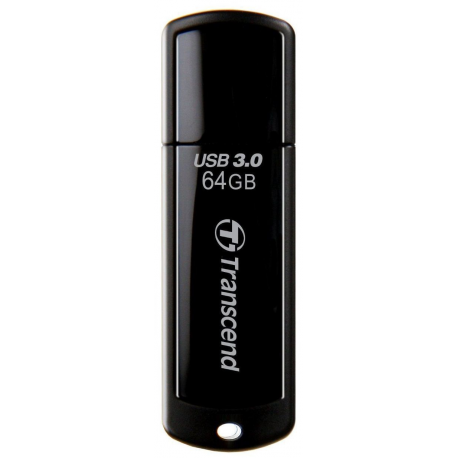 Transcend JetFlash 700 - USB flash drive - 128 GB - USB 3.0 - black - 4