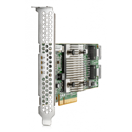 HPE H240 Smart Host Bus Adapter - Storage controller - 8 Channel - SATA 6Gb / s / SAS 12Gb / s - low profile - RAID 0, 1, 5 - PCIe 3.0 x8 - for Apollo 4510 Gen9; ProLiant DL20 Gen9, DL360 Gen9, ML30 Gen9, XL230a Gen9, XL270d Gen9 - 1