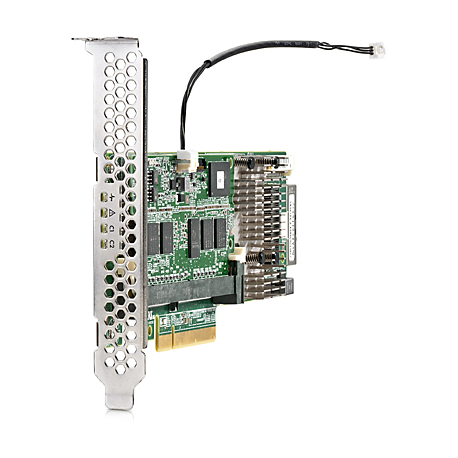 HPE Smart Array P440 / 4GB with FBWC - Storage controller (RAID) - 8 Channel - SATA 6Gb / s / SAS 12Gb / s - low profile - RAID 0, 1, 5, 6, 10, 50, 60, 1 ADM, 10 ADM - PCIe 3.0 x8 - for Apollo 4510 Gen9; ProLiant DL20 Gen9, DL560 Gen9, ML30 Gen9, XL230a Gen9, XL270d Gen9 - 1
