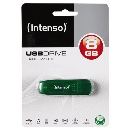 Intenso Rainbow Line - USB flash drive - 8 GB - USB 2.0 - 2