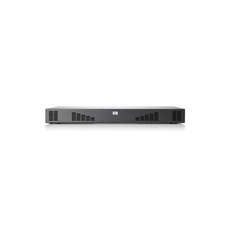 HPE IP Console G2 Switch with Virtual Media and CAC 1x1Ex8 - KVM switch - 8 x KVM port(s) - 1 local user - 1 IP user - desktop - for HPE 10XXX G2, 600, 800; Advanced Series Racks 42U 600; ProLiant DL20 Gen9, e2000 G6; Rack - 2