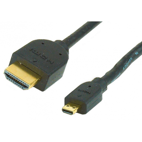 Gembird - HDMI cable - micro HDMI male to HDMI male - 4.5 m - black - 2