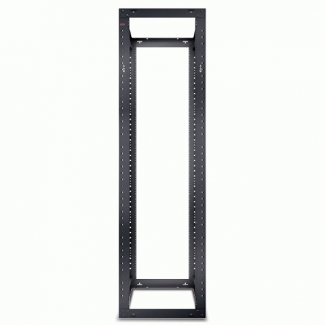 APC NetShelter 4 Post Open Frame Rack - Rack - black - 44U - for P / N: SUA5000RMI5U - 1