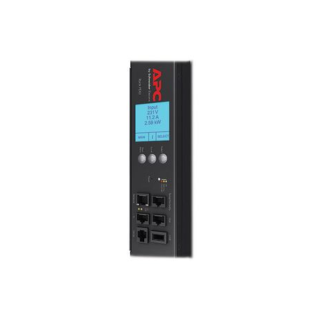 APC Switched Rack PDU 2G Zero U - Power distribution unit (rack-mountable) - AC 200 / 208 / 230 V - Ethernet 10 / 100, RS-232 - input: IEC 60309 - output connectors: 24 - 0U - black - for P / N: SMX1500RMNCUS, SRT1000RMXLI, SRT1000RMXLI-NC, SRT10RMXLIX806, SRT5KRMXLW-TW - 3