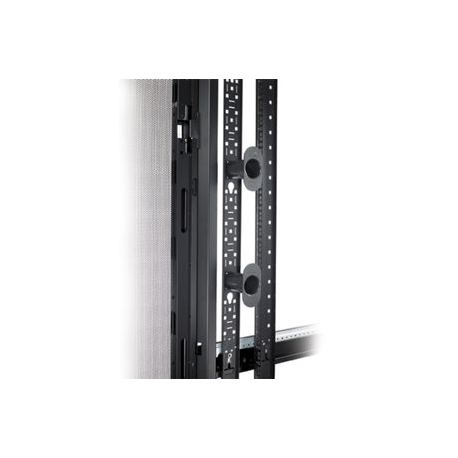 APC NetShelter SX - Rack cable management panel - black - 42U - for P / N: SMX1000C, SMX1500RM2UC, SMX1500RM2UCNC, SMX750C, SMX750CNC, SRT5KRMXLW-TW - 2