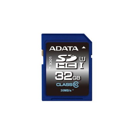 ADATA Premier - Flash memory card - 32 GB - UHS Class 1 / Class10 - SDHC UHS-I - 1