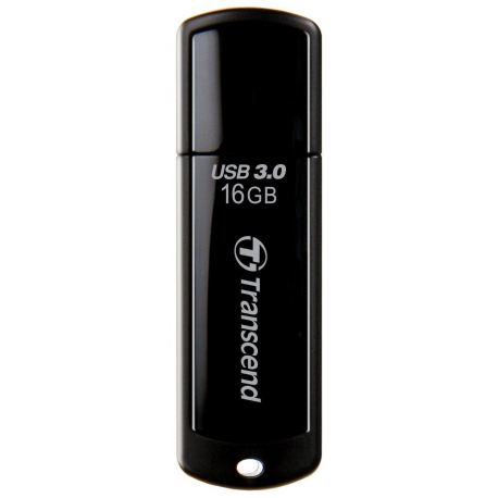 Transcend JetFlash 700 - USB flash drive - 16 GB - USB 3.0 - black - 4