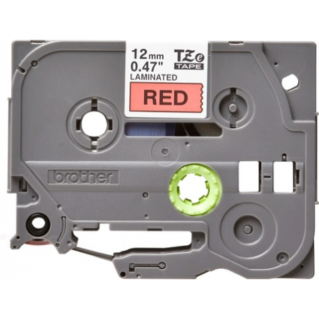 Brother TZe-431 - Black on red - Roll (1.2 cm x 8 m) 1 cassette(s) laminated tape - for Brother PT-D210, D600, H110, P750, P950; P-Touch Cube PT-P300; P-Touch Cube Pro PT-P910 - 4