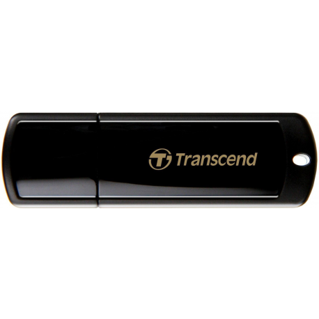 Transcend JetFlash 350 - USB flash drive - 16 GB - USB 2.0 - black - 3