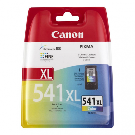 Canon CL-541XL - 15 ml - colour (cyan, magenta, yellow) - original - ink cartridge - for PIXMA GM4050, MG3150, MG3510, MG3550, MG3650, MG4250, MX475, MX525, MX535, TS5150, TS5151 - 3