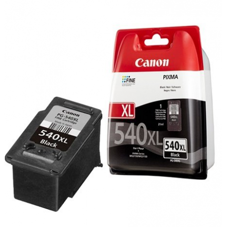 Canon PG-540XL - 21 ml - black - original - ink cartridge - for PIXMA MG3150, MG3550, MG3650, MG4250, MX395, MX455, MX475, MX525, MX535, TS5150, TS5151 - 2
