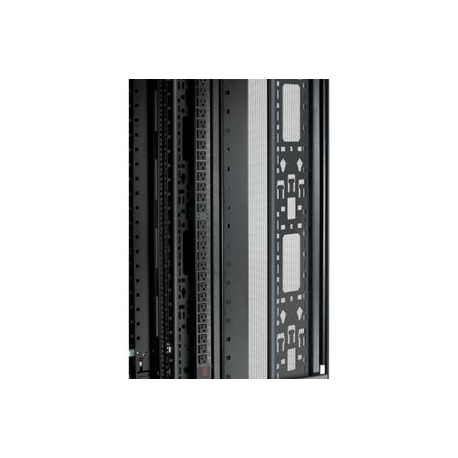 APC NetShelter SX Enclosure with Sides - Rack - black - 42U - 3