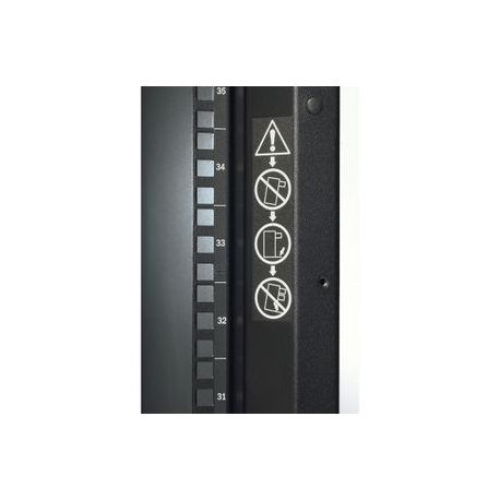 APC NetShelter SX Enclosure with Sides - Rack - black - 42U - 7