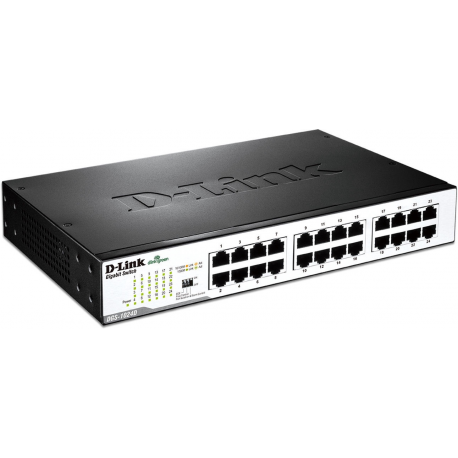 D-Link DGS 1024D - Switch - 24 x 10 / 100 / 1000 - desktop - 1