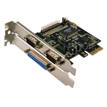 LogiLink - Parallel / serial adapter - PCIe - parallel, serial - 3 ports - 2