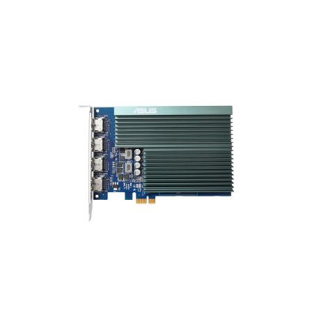 ASUS GT730-4H-SL-2GD5 - Graphics card - GF GT 730 - 2 GB GDDR5 - PCIe 2.0 - 4 x HDMI - fanless - 0