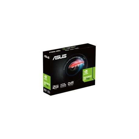 ASUS GT730-4H-SL-2GD5 - Graphics card - GF GT 730 - 2 GB GDDR5 - PCIe 2.0 - 4 x HDMI - fanless - 3