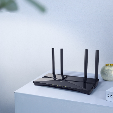 TP-Link Archer AX23 V1 - Wireless router - 4-port switch - GigE - 802.11a/b/g/n/ac/ax - Dual Band - 9