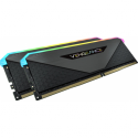 CORSAIR Vengeance RGB RT - DDR4 - kit - 16 GB: 2 x 8 GB - DIMM 288-pin - 3200 MHz / PC4-25600 - CL16 - 1.35 V - unbuffered - non-ECC - black, gun metal