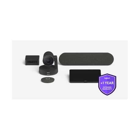 Logitech Extended Warranty - Extended service agreement - 1 year - for Rally Bar - 0