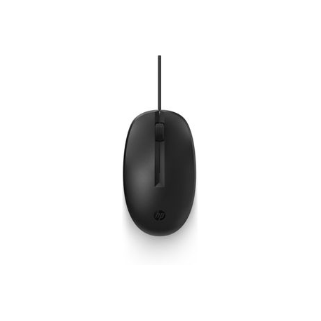 HP 128 - Mouse - laser - wired - black - for Elite Dragonfly G2; Elite x2; EliteBook 835 G8; EliteDesk 800 G8; EliteOne 800 G8 - 0