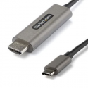 StarTech.com 13ft (4m) USB C to HDMI Cable 4K 60Hz with HDR10, Ultra HD USB Type-C to 4K HDMI 2.0b Video Adapter Cable, USB-C to HDMI HDR Monitor / Display Converter, DP 1.4 Alt Mode HBR3 - Thunderbolt 3 Compatible (CDP2HDMM4MH) - Video interface converter - USB-C male to HDMI male - 4 m - black - 4K support, active