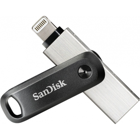 SanDisk iXpand Go - USB flash drive - 64 GB - USB 3.0  /  Lightning - for Apple iPad / iPhone (Lightning) - 0