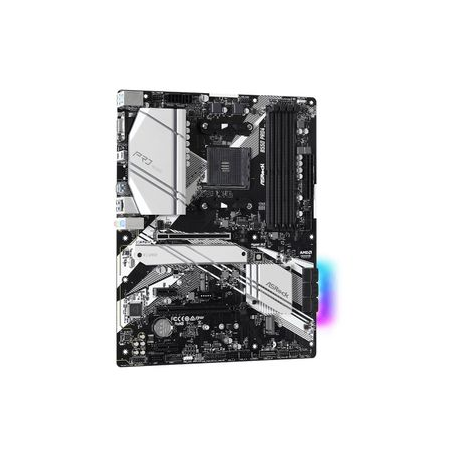 ASRock B550 Pro4 - Motherboard - ATX - Socket AM4 - AMD B550 Chipset - USB-C Gen2, USB 3.2 Gen 1, USB 3.2 Gen 2 - Gigabit LAN - onboard graphics (CPU required) - HD Audio (8-channel) - 0