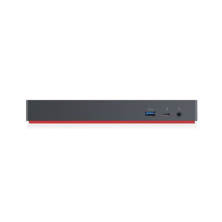 Lenovo ThinkPad Thunderbolt 3 Dock Gen2 - Port replicator - Thunderbolt 3 - 2 x HDMI, 2 x DP, Thunderbolt - GigE - 135 Watt - United Kingdom - for ThinkPad L480 20LS, 20LT; P51s 20HB, 20HC, 20JY, 20K0; P52s 20LB, 20LC; T470 20HD, 20HE, 20JM, 20JN; T480 20L5, 20L6; T480s 20L7, 20L8; T570 20H9, 20HA, 20JW, 20JX; T580 20L9, 20LA; X1 Yoga (2nd Gen) 20JD, 20JE, 20JF, 20JG; X1 Yoga (3rd Gen) 20LD, 20LE, 20LF, 20LG; X280 20KE, 20KF - 1