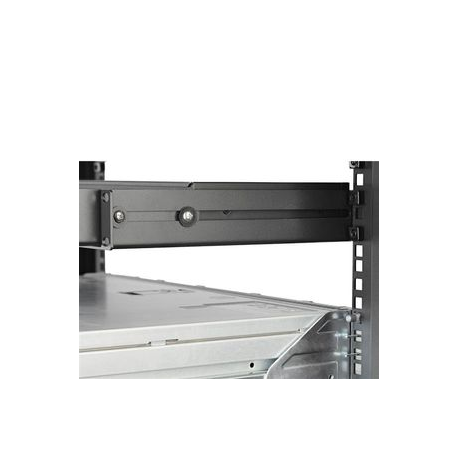 StarTech.com 1U 19 inch Server Rack Rails, 24-36 inch Adjustable Depth, Universal 4 Post Rack Mount Rails, Network Equipment/Server/UPS Mounting Rail Kit, HPE ProLiant, Dell PowerEdge - 4 Post Rack Rails (UNIRAILS1UB) - Rack rail kit - rack mountable - black - 1U - 19" - for P/N: RK1536BKF, RK1836BKF - 3
