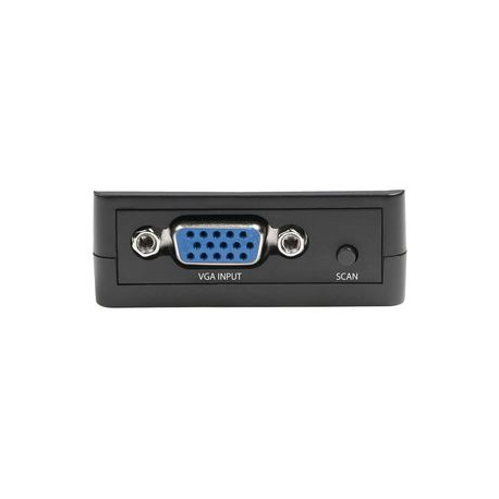 StarTech.com 1080p VGA to RCA and S-Video Converter - USB Powered - Video interface converter - VGA / S-Video / composite video - HD-15 (VGA) female to 4 pin mini-DIN, RCA female - black - active - 1
