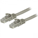 StarTech.com 1.5m CAT6 Ethernet Cable, 10 Gigabit Snagless RJ45 650MHz 100W PoE Patch Cord, CAT 6 10GbE UTP Network Cable w / Strain Relief, Grey, Fluke Tested / Wiring is UL Certified / TIA - Category 6 - 24AWG (N6PATC150CMGR) - Patch cable - RJ-45 (M) to RJ-45 (M) - 1.5 m - UTP - CAT 6 - snagless - grey