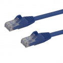 StarTech.com 1.5m CAT6 Ethernet Cable, 10 Gigabit Snagless RJ45 650MHz 100W PoE Patch Cord, CAT 6 10GbE UTP Network Cable w / Strain Relief, Blue, Fluke Tested / Wiring is UL Certified / TIA - Category 6 - 24AWG (N6PATC150CMBL) - Patch cable - RJ-45 (M) to RJ-45 (M) - 1.5 m - UTP - CAT 6 - snagless - blue