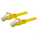 StarTech.com 1.5m CAT6 Ethernet Cable, 10 Gigabit Snagless RJ45 650MHz 100W PoE Patch Cord, CAT 6 10GbE UTP Network Cable w / Strain Relief, Yellow, Fluke Tested / Wiring is UL Certified / TIA - Category 6 - 24AWG (N6PATC150CMYL) - Patch cable - RJ-45 (M) to RJ-45 (M) - 1.5 m - UTP - CAT 6 - snagless - yellow