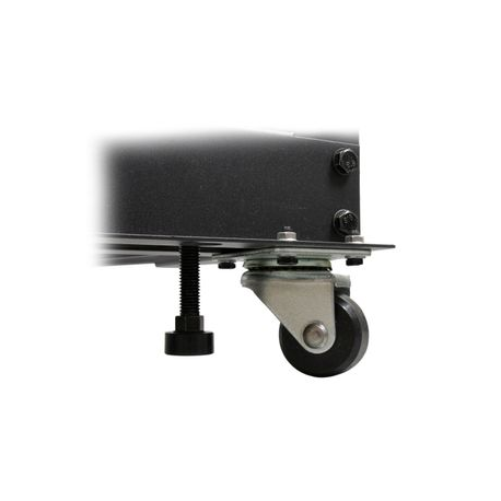 StarTech.com 18U 19" Open Frame Server Rack, 4 Post Adjustable Depth 23-41" Mobile, Free Standing Rolling Network / Computer Equipment Data Rack, Dell PowerEdge, HP ProLiant ThinkServer - Adjustable Server Rack (4POSTRACK18U) - Rack open frame - 4-post - floor-standing - black - 18U - 2