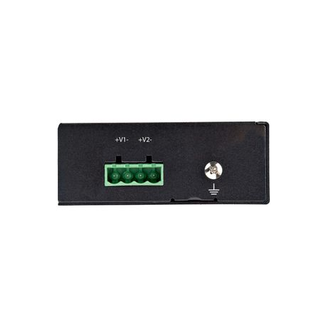 StarTech.com Industrial Gigabit PoE Injector, High Speed/High Power 90W, 802.3bt PoE++ 48V-56VDC DIN Rail UPoE/Ultra Power Over Ethernet Injector Adapter, -40C to +75C, Rugged, Gigabit PoE - 90W PoE++ Injector (POEINJ1G90W) - PoE injector - 90 Watt - output connectors: 2 - black - 1