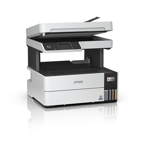 Epson EcoTank L6490 - Multifunction printer - colour - ink-jet - refillable - A4 (210 x 297 mm) (original) - A4 / Legal (media) - up to 17 ppm (printing) - 250 sheets - 33.6 Kbps - USB, LAN, Wi-Fi - 1
