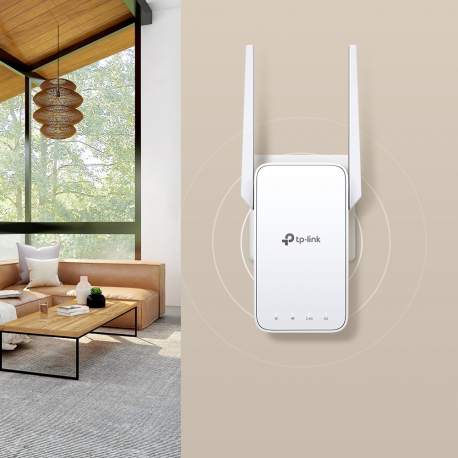 TP-Link RE315 V1 - Wi-Fi range extender - 100Mb LAN - Wi-Fi 5 - 2.4 GHz, 5 GHz - in wall - 3