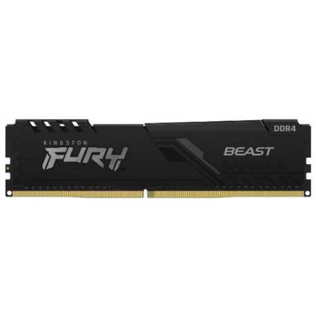 Kingston FURY Beast - DDR4 - kit - 64 GB: 2 x 32 GB - DIMM 288-pin - 3200 MHz / PC4-25600 - CL16 - 1.35 V - unbuffered - non-ECC - black - 1